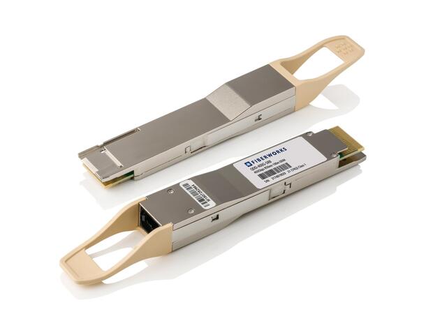 QSFP-DD, 400GBASE-SR8, 8x50 Gbps, 100m 850nm, 2dB, MM, MPO16 