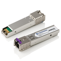 SFP BiDi, 1.25 Gbps GigE, DDM, SM, 20km TX/RX=1490/1310nm, 15dB, SC