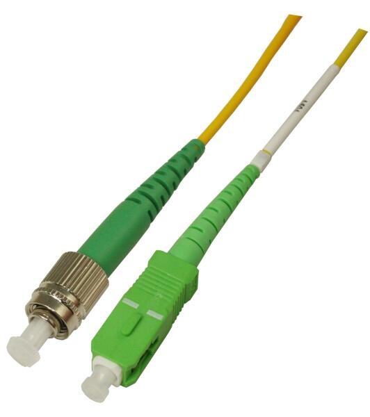 P-SM9-S3Y-FCA-SCA-xx Fiberworks AS  Snor SM SPX FC/APCR-SC/APC xx m 9/OS2 G.657.A2 &#248;2mm Gul