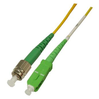 P-SM9-S3Y-FCA-SCA-xx Fiberworks AS  Snor SM SPX FC/APCR-SC/APC xx m 9/OS2 G.657.A2 &#248;2mm Gul