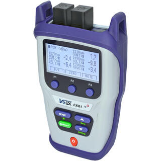 VeEX FX81 XGS-PON/GPON effektmeter m/RF 1270/1310//1490/1577 nm, SC/APC