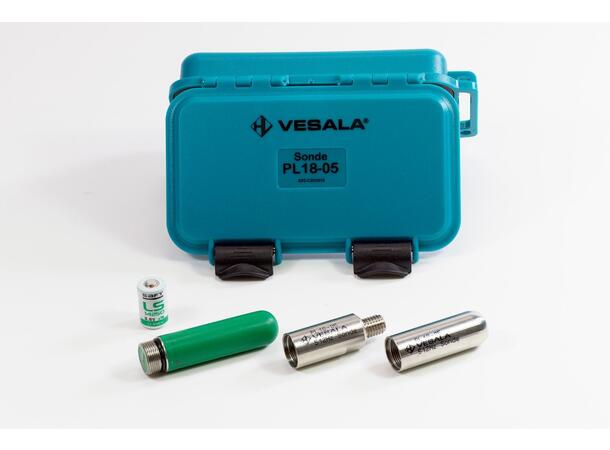 18.2mm Sonde PL18 512Hz Inkl. boks og batt, M10m/M12f gjenger 