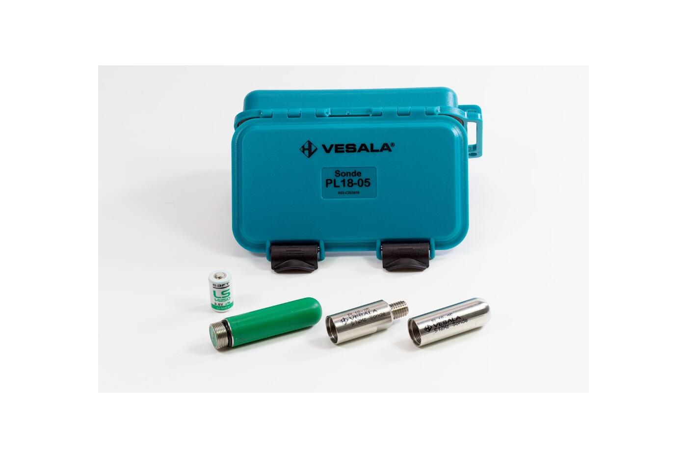 VES-PL18-05M10-12F Vesala Oy V14062 18.2mm Sonde PL18 512Hz Inkl. boks og batt, M10m/M12f gjenger