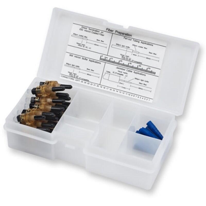 SP-UNICAM-SM-STU-25 Corning 391698 Corning UniCam SM ST/UPC  konnektor for 900&#181; fiber. Boks @ 25 stk.
