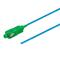 PT-SM9-T9B-SCA-15-BP Fiberworks AS  Fiberhale SM SC/APC 12-pakning, 1,5 m 9/OS2 G.657.A2, 900µm fast kledning, Blå