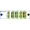 F-CMUX-8+1-4761-LX2A Fiberworks AS  Fiberworks 8+1 ch. CWDM Mux+Demux, LGX2 C47-C61 + 1310nm/CWDM upgrade, LC/APC