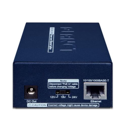 MC-PLANET-POE-173S PLANET POE-173S POE-173S Power over Ethernet Splitter 10/100/1000Mbps, 802.3bt PoE++, 60W out