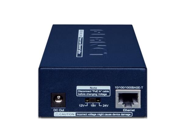 POE-173S Power over Ethernet Splitter 10/100/1000Mbps, 802.3bt PoE++, 60W out 
