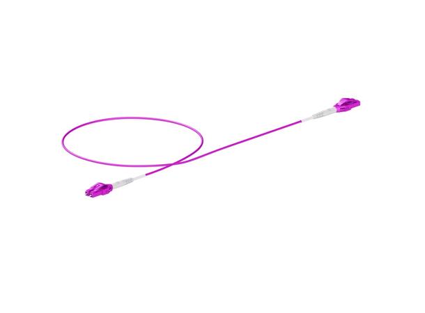 Snor AFL MM Uniboot LC/PC-LC/PC xx m 50/OM4 BIF ø2mm Erika Fiolett 