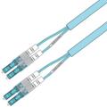 Snor MM DPX Forsterk LC/PC-LC/PC 40 m 50/OM3 BIF 3x5mm Aqua
