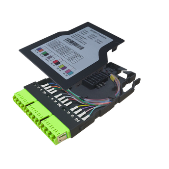 MPB6-KFO5-0F0Sh12LU Fiberworks AS  Modul MM 12x LC/PC for skj&#248;ting 50/OM5, MPB6 Modul, 12-farg. fiber, B90