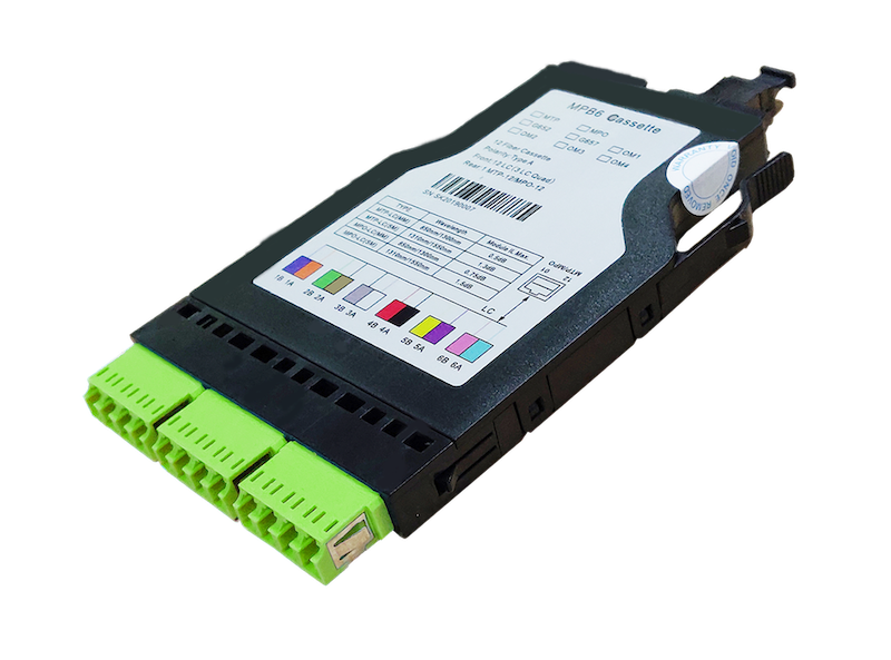 MPB6-KEO5-1M1Ma12LU Fiberworks AS  Modul MM MPO/PC12(m)-12xLC/PC Pol. A 50/OM5, MPB6 Modul 1x Base-12, B90 Elite
