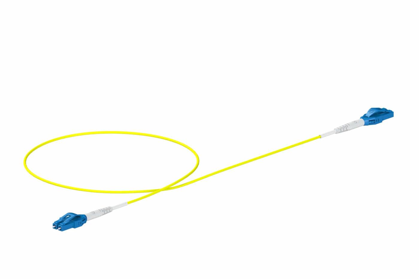P-SM9-U2Y-LCU-LCU AFL Hyperscale  Snor AFL SM Uniboot LC/UPC-LC/UPC xx m 9/OS2 G.657.A2 &#248;2mm Gul
