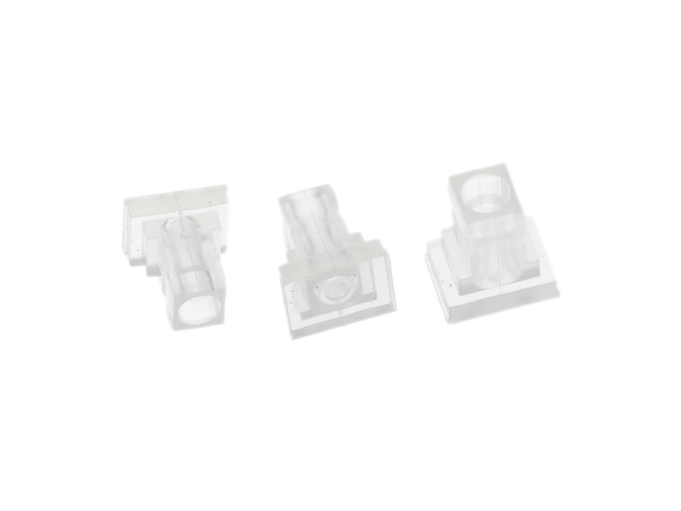 ADA-TRANSCAPS-SC-100 Fiberworks AS  Adapter dustcap SC, bag of 100 pcs Transparent