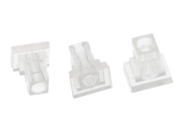 Adapter dustcap SC, bag of 100 pcs Transparent 