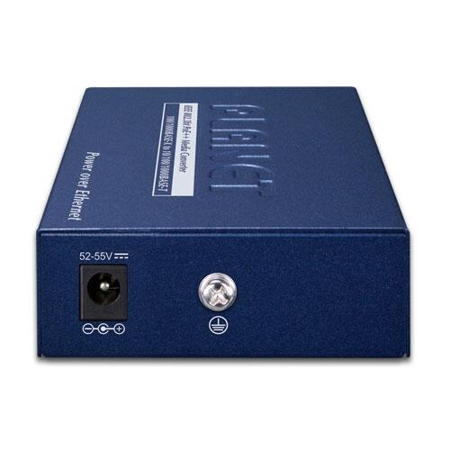 MC-PLANET-GUP-805A-9 PLANET GUP-805A-95W GUP-805A 95W PoE GigE Media Converter RJ45 + SFP Port, 802.3bt PoE++