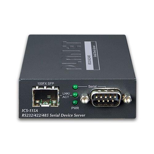 MC-PLANET-ICS-115A PLANET ICS-115A ICS-115A Serial over Fast Ethernet Conv. RS-232/RS-422/RS-485 DB-9 to SFP