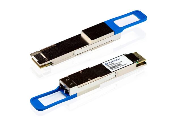 QSFP-DD, 400GBASE-FR4, 4x100 Gbps, 2km 1310nm, 4dB, SM, LC