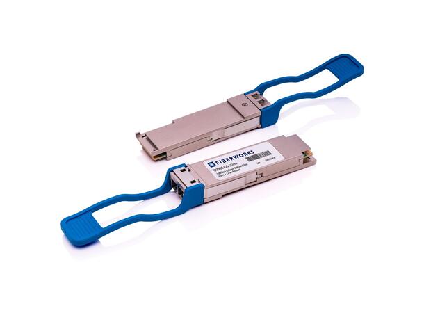 QSFP28, 100GBASE, O-Band DWDM, 25km 200 GHz grid, 15dB, SM, LC 
