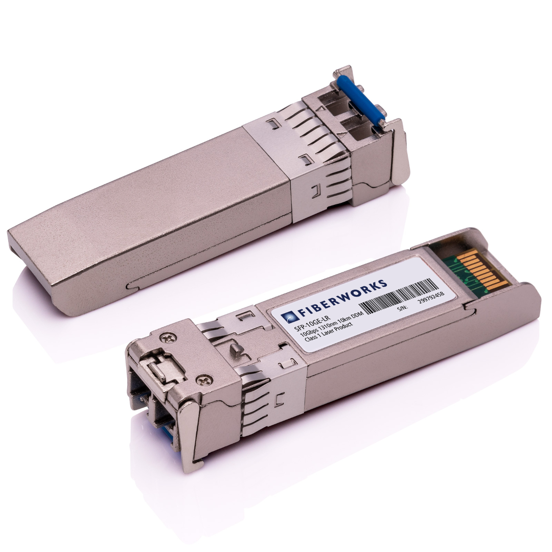 SFP-10GE1G-LR-U Fiberworks AS  SFP+, 10G/1G Ethernet, DDM, 10km 1310nm, 9dB, SM, Fiberworks