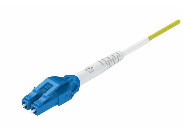 Snor AFL SM Uniboot LC/UPC-LC/UPC 5 m 9/OS2 G.657.A2 ø2mm Gul 