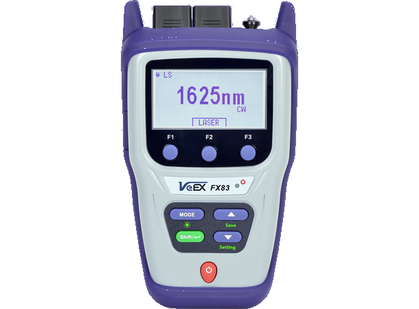 VeEX FX82 OPM 800-1700nm, -70 til +10dBm 
