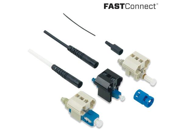 AFL FASTConnect feltterminerbar kontakt SM, ST for 0.9mm kabel - pakke med 100st 