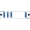 F-COADM-1+1-MLU-xx Fiberworks AS  Fiberworks 1+1 ch. CWDM OADM w/mon.ports East+west, LC