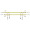 F-COADM-1+1-MLU-xx Fiberworks AS  Fiberworks 1+1 ch. CWDM OADM w/mon.ports East+west, LC