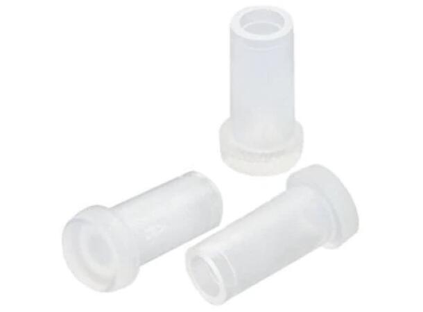 Konnektor støvhette LC/MU 100 pk. Transparent 