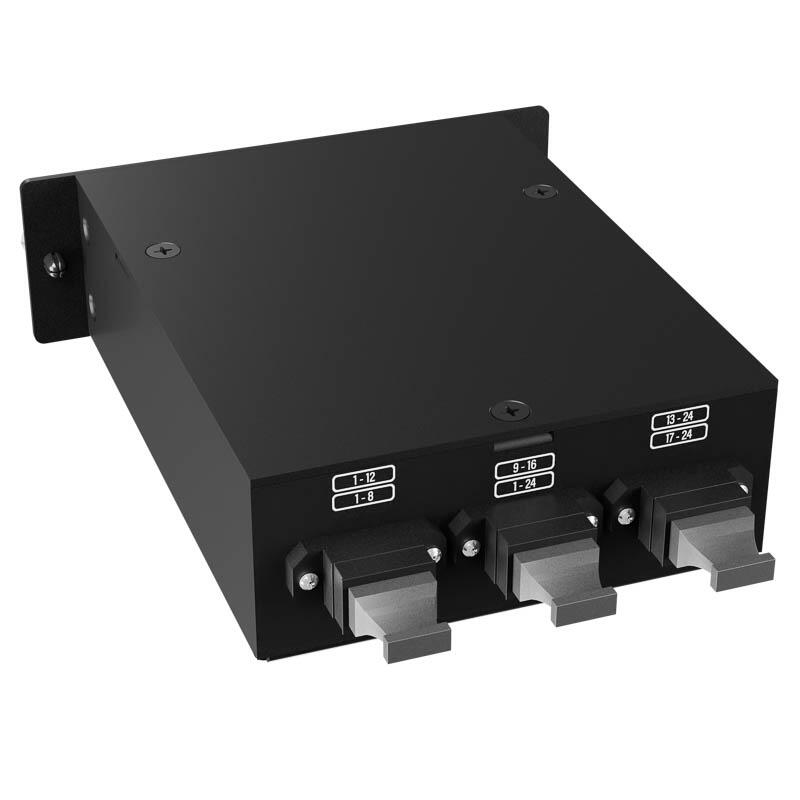 MPB4-KEO4-3M8Mf24LU Fiberworks AS  Modul MM 3x MPO/PC8(m)-24LC/PC Pol. U1 50/OM4 BIF, MPB4 Modul 3x Base-8, Elite