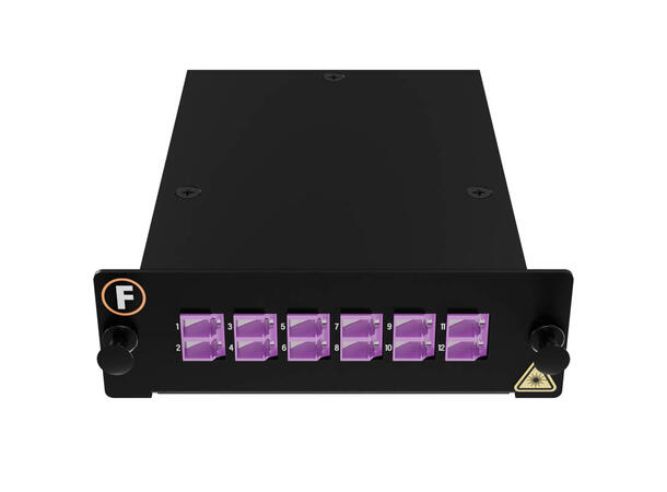 Module MM 1xMPO/PC12(m)-12LC/PC Pol. U1 50/OM4, MPB4 module 1x Base-12, Super LL 