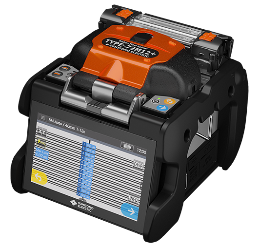 SUM-T-72M12+ konfkit Sumitomo Electric  Sumitomo T-72M12+ skjøtemaskin, kit m/fiberholder, kutter, verktøy, batteri