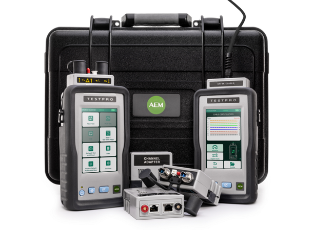 TestPro CV100 Sertifiseringsinstrument For kobber og fibernettverk 