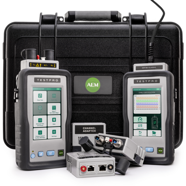 TM-TestPro AEM-Precision Cable Test  TestPro CV100 Sertifiseringsinstrument For kobber og fibernettverk