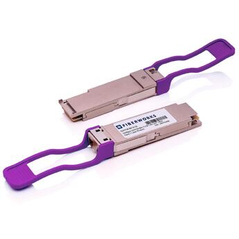 QSFP28-BX10-23 Fiberworks AS  QSFP28, BiDi, 100GBASE, 10 km Tx1271nm/Rx1331nm, 6dB, SM, LC
