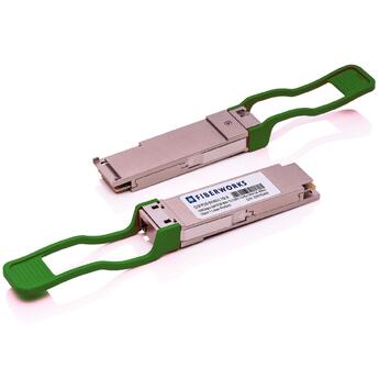 QSFP28-BX40-L10L9 Fiberworks AS  QSFP28, BiDi, 100GBASE, 40 km Tx1309.14/Rx1304.58nm, 18dB, SM, LC