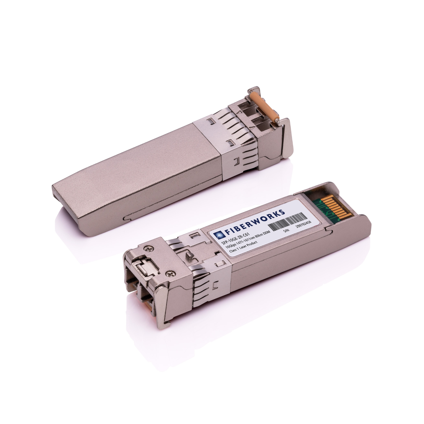 SFP-10GE-ZR-C61-C Fiberworks AS  SFP+, 10GBase-LR, DDM, 80km CWDM 1611 nm, 24dB, SM, Cisco