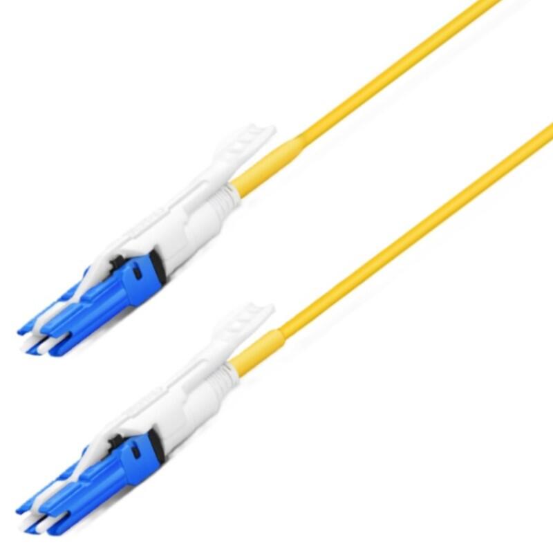 P-7A2-U2Y-CSU-CSU-xx Fiberworks AS  Snor SM CS/UPC-CS/UPC, xx m 9/OS2 G.657.A2 ø2mm Gul, IEC-B