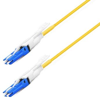 P-7A2-U2Y-CSU-CSU-xx Fiberworks AS  Snor SM CS/UPC-CS/UPC, xx m 9/OS2 G.657.A2 ø2mm Gul, IEC-B