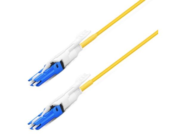 Snor SM Uniboot CS/UPC-CS/UPC, xx m 9/OS2 G.657.A2 ø2mm, IEC-B, Gul 