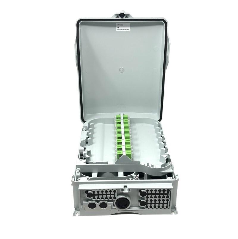 SP-HAR-ODBM-24SG HAR&CA  Veggboks inne/ute 72 skj&#248;ter, IP55 med skj&#248;tekassetter og 24xSC/APC adapter