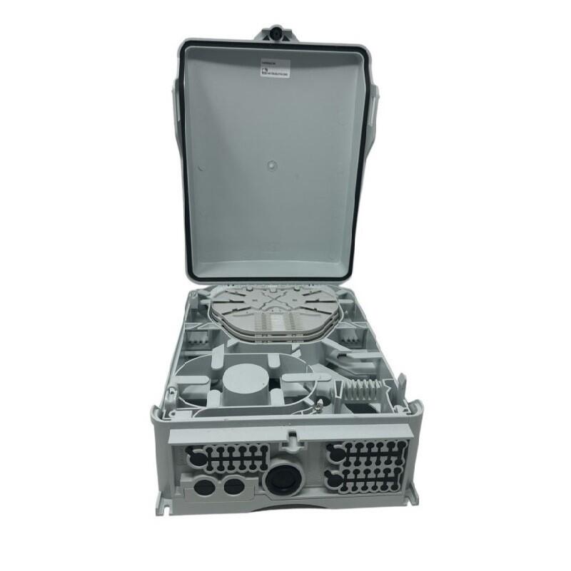SP-HAR-ODBM-24SG HAR&CA  Veggboks inne/ute 72 skj&#248;ter, IP55 med skj&#248;tekassetter og 24xSC/APC adapter
