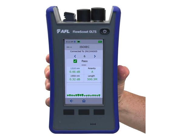 AFL FlowScout® MPO OLTS Test Set Kit for Testing MPO-16 Fiber Links 