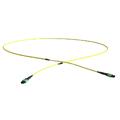 AFL Trunk MPO24F-MPO24F variant 4, 10m G.657.A1, 24 fiber 4.5mm Mikrokabel, gul
