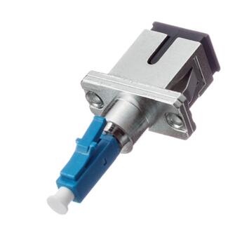 ADA-LCSCMF Fiberworks AS  Conversion adapter SC/UPC(F)-LC/UPC(M) Metal/blue, SC/UPC female-LC/UPC-male