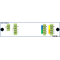 F-CMUX-4+1-5157-MLA Fiberworks AS  Fiberworks 4+1 CATV CWDM Mux+Demux, APC C51-C57 + 1310nm/CWDM upgrade, Mon.ports