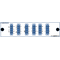F-DOADM-8DC-MLU-xxyy Fiberworks AS  Fiberworks 8 ch. DWDM OADM w/mon.ports Cxx - Cyy, "drop and continue", LC