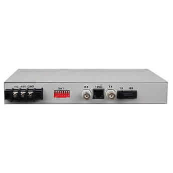 MC-LE1FM-F-SM-AC Lightem Systems  Framed E1 Fiber Modem, Singlemode 75/120 Ohm, 1310 nm, 18 dB, AC power