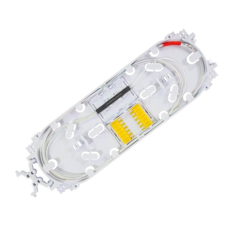 F-PLC-HLD-025-xx-A Fiberworks AS  PLC splitter1:N med holder type 1 250&#181;m 1,5 m fiberhaler. For B4/D5 brett